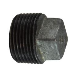 AQUALINE Aqualine GPLUG-400 Threaded Galvanized Plug 4 Inches
