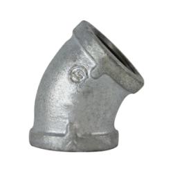 AQUALINE Aqualine GEL45-200 Threaded Galvanized 45 Degree Elbow 2in