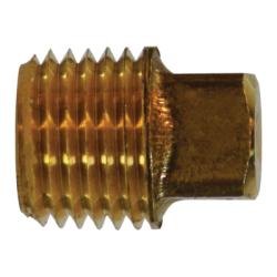 MIDLAND METAL Midland Metal 706114-02 Threaded Brass Plug 1/8 Inch
