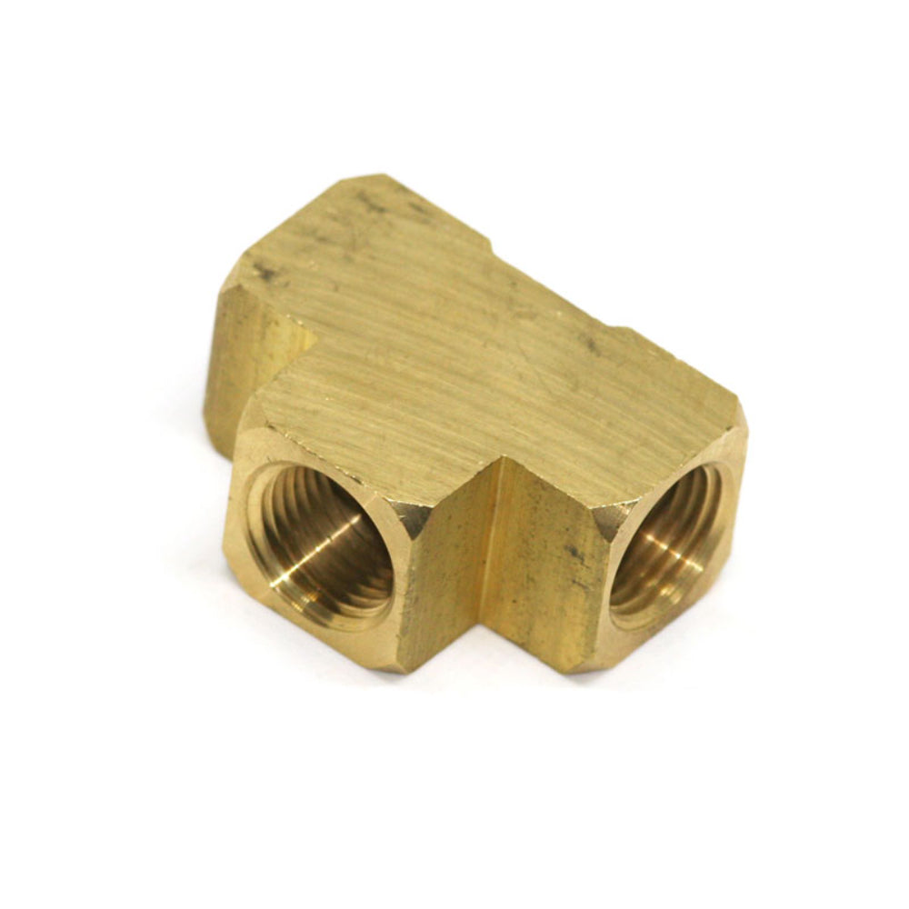 MIDLAND METAL Midland Metal 28025LF Threaded Brass Tee 1/4 Inch