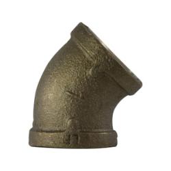 AQUALINE Aqualine EL45-200 Threaded Brass 45 Degree Elbow 2in