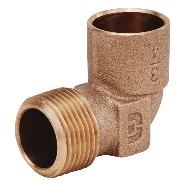 AQUALINE Aqualine EL90-075-CMIPT Cast Brass Street 90 Elbow 3/4 in