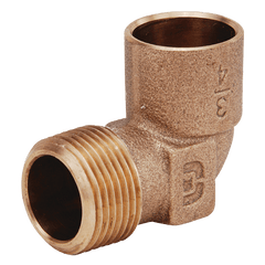 AQUALINE Aqualine EL90-075-CMIPT Cast Brass Street 90 Elbow 3/4 in