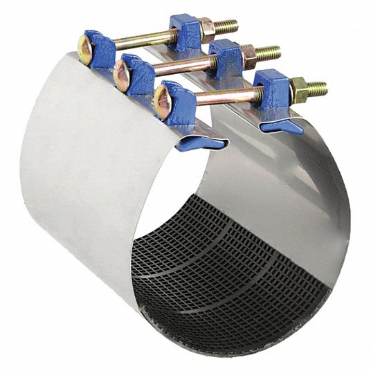 JCM INDUSTRIES Jcm Industries 110-0863-9 8 Inch Ips Pipe Repair Clamp