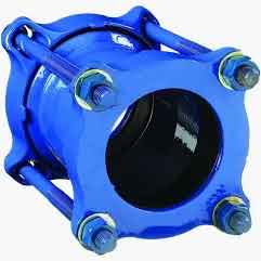 JCM INDUSTRIES Jcm Industries 211-0350 Metal Bolted Coupling 3 in Ips
