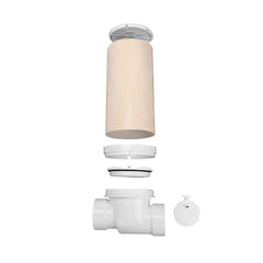 NDS Nds 475PR Pvc Backwater Valve 4 Inch Ips 16 Inch Riser