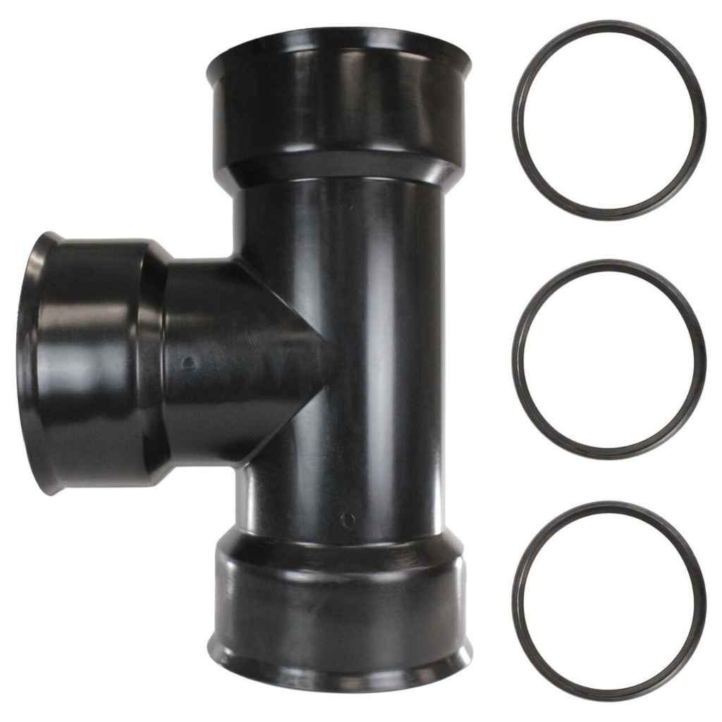 ADVANCED DRAINAGE SYSTEMS Advanced Drainage Systems 1264WT Hdpe Watertight Tee 12 in
