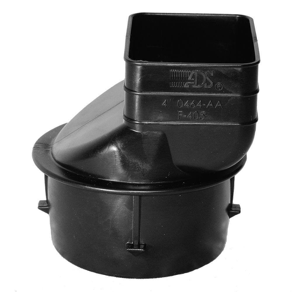 ADVANCED DRAINAGE SYSTEMS Advanced Drainage Systems 364 Aa Downspout Adapter Hdpe