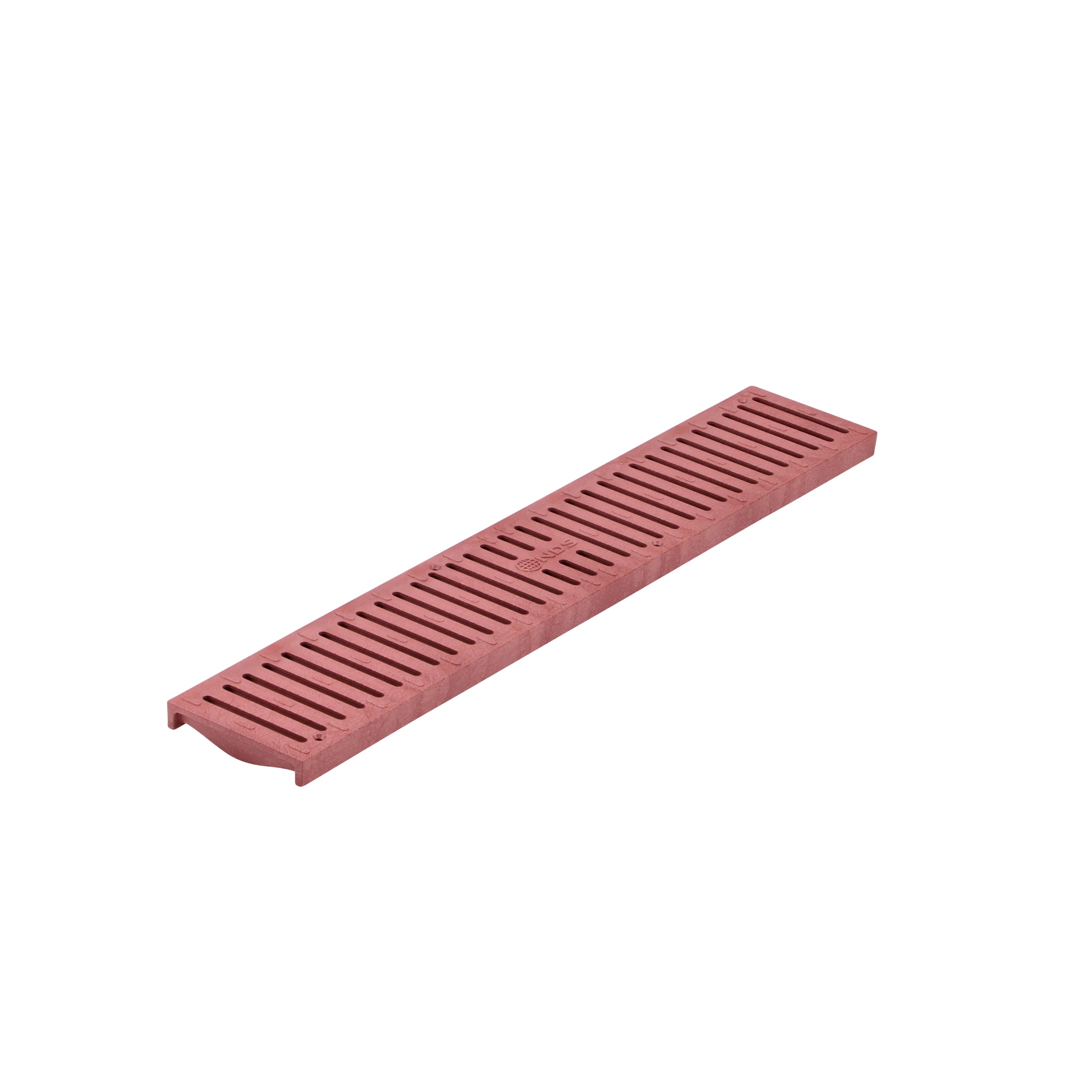 NDS Nds 251 Channel Drain Grate 4x24 Inches Brick Red