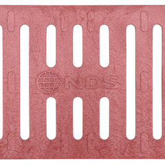 NDS Nds 251 Channel Drain Grate 4x24 Inches Brick Red