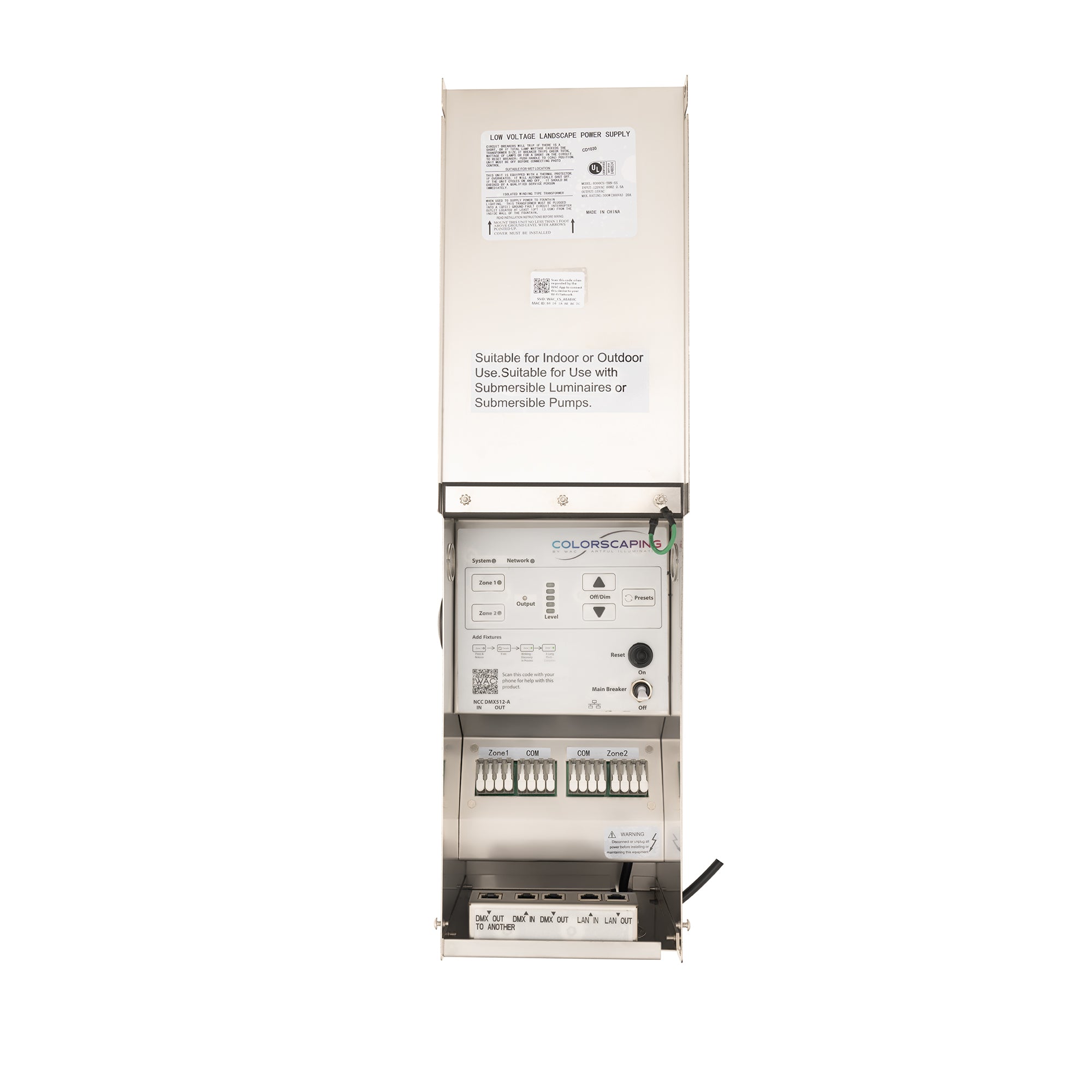 WAC LIGHTING Wac Lighting 8300CS-TRN-SS Colorscaping 300W Transformer