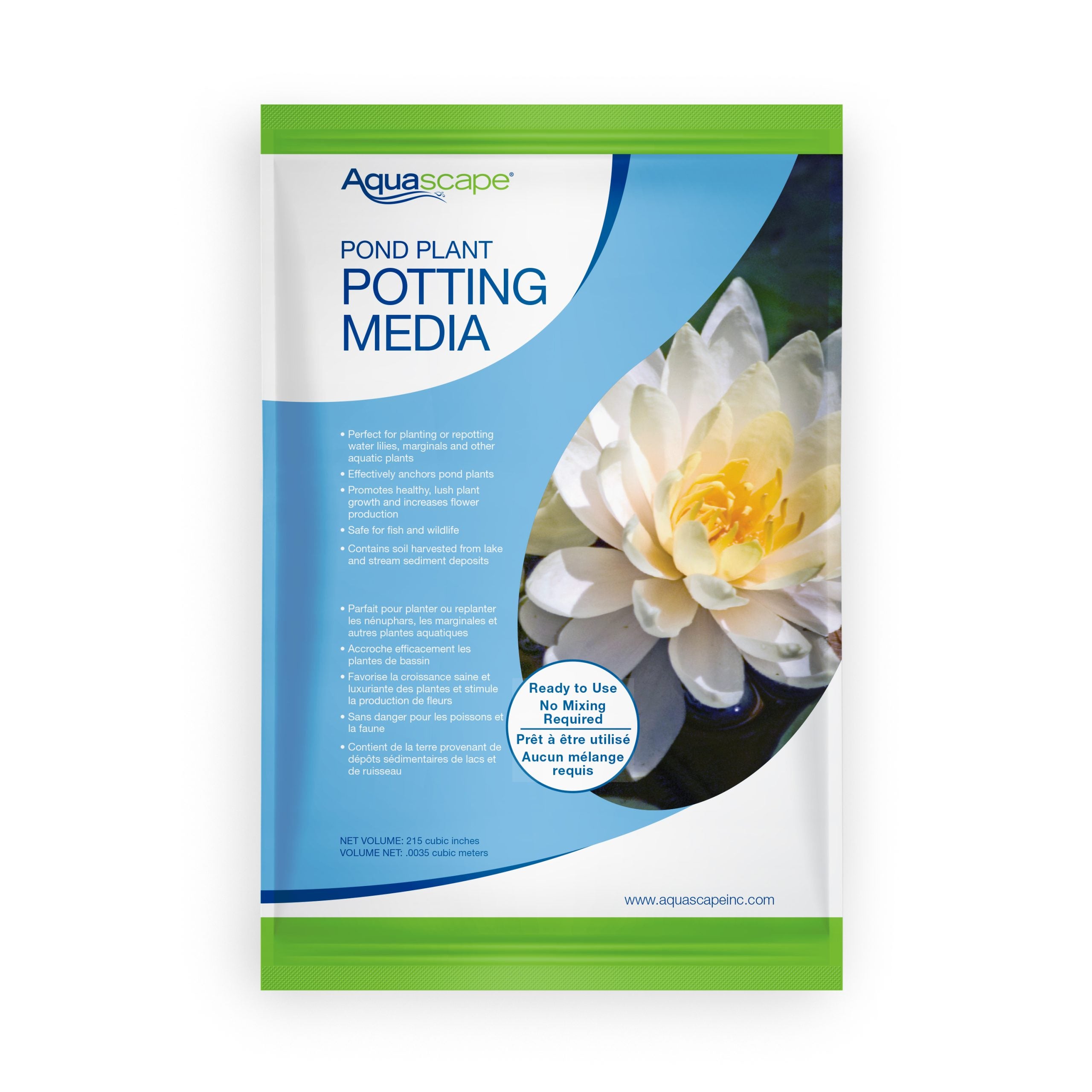 AQUASCAPE Aquascape 89002 Pond Plant Potting Media 215 Cu in