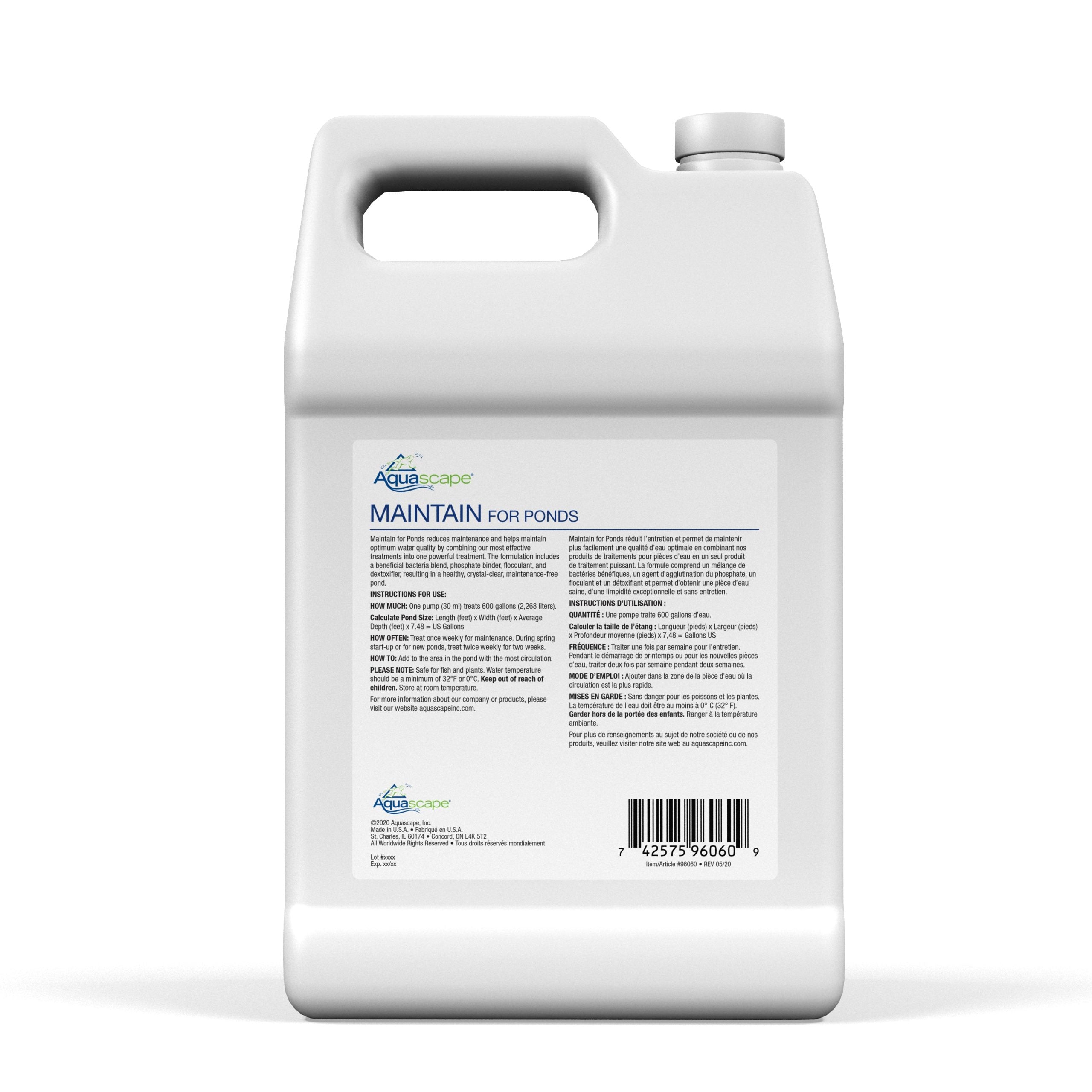 AQUASCAPE Aquascape 96060 Pond Maintenance Treatment 1 Gallon