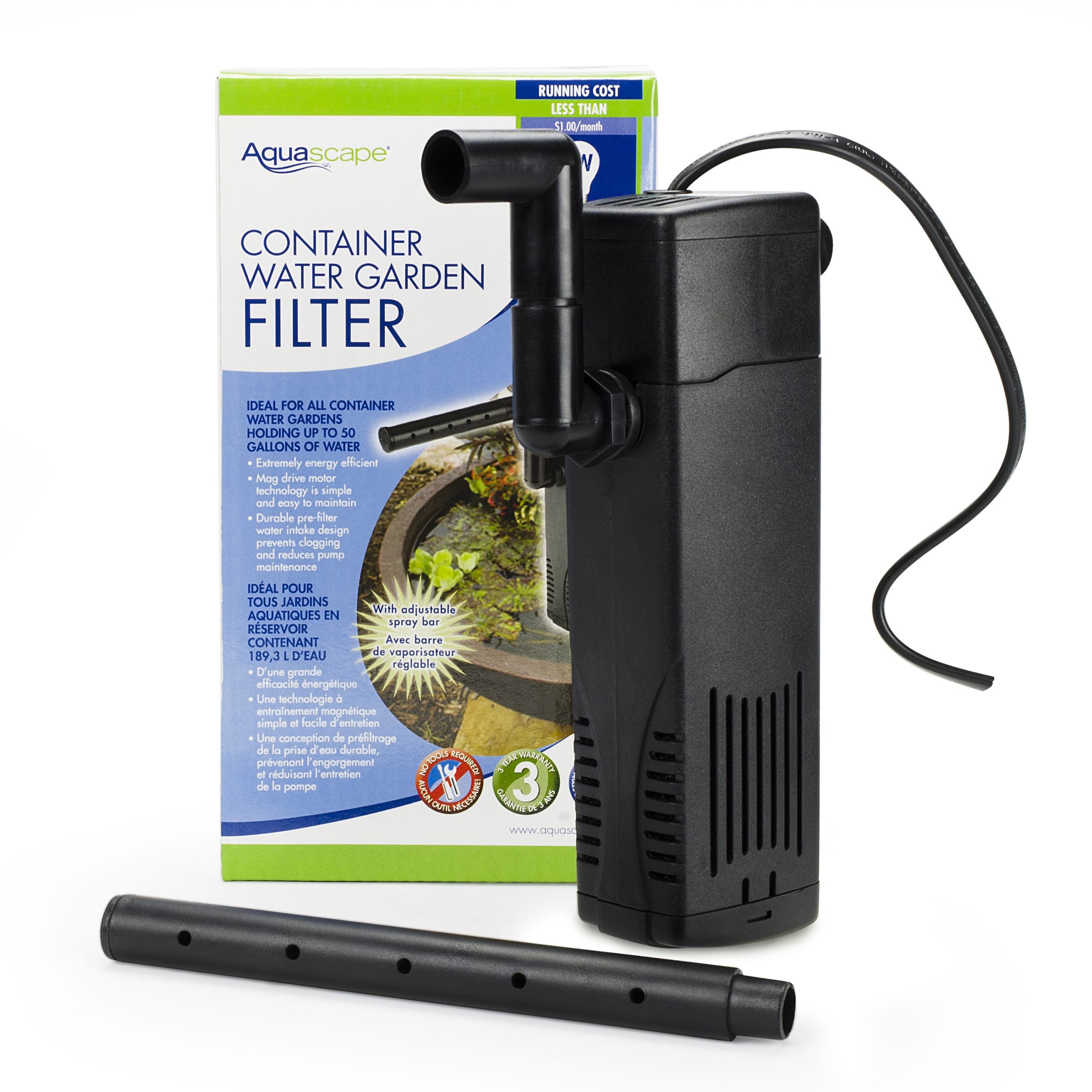 AQUASCAPE Aquascape 77005 Container Water Garden Filter