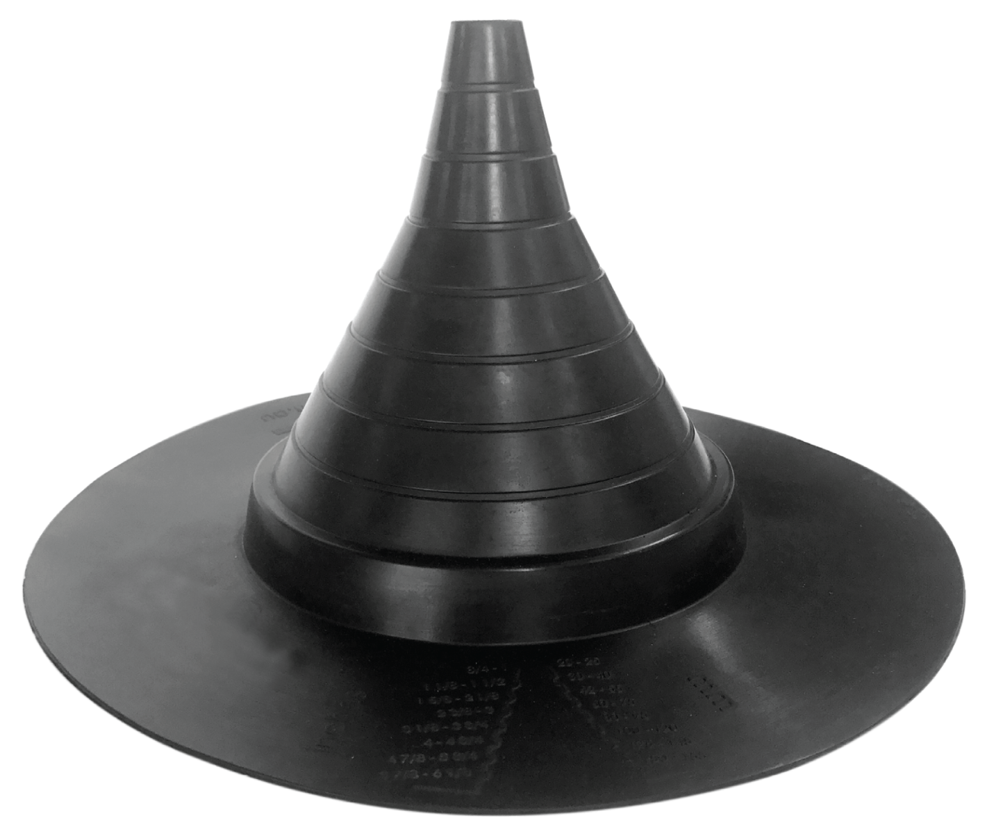 CARLISLE HARDCAST Carlisle Hardcast 309991 Pipe Seal Flashing 1-6 in