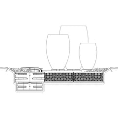 ATLANTIC WATERGARDENS Atlantic Watergardens 74970 Eco-rise Riser 20 Inches