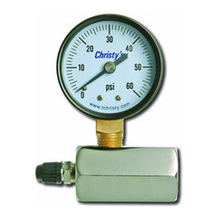 IPS Ips 513979 Gas Test Gauge 60 Psi 3/4 Inch Fipt