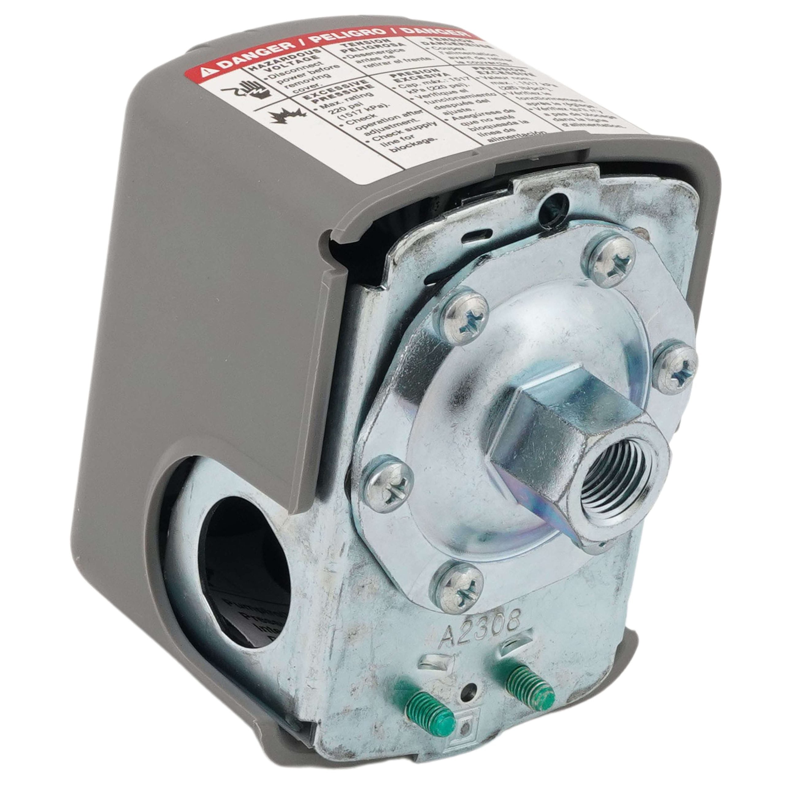 SCHNEIDER ELECTRIC Schneider Electric 9013FYG2J21 Pressure Switch 30-50 Psi