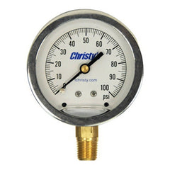 AQUALINE Aqualine PG400L Liquid Filled Pressure Gauge 0-400 Psi
