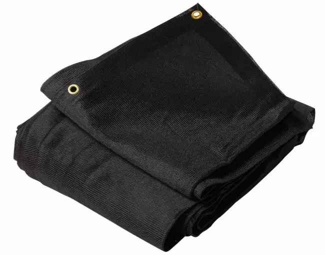 BON Bon 87-5300 Knitted Mesh Tarp 7 Oz 12x16 Black