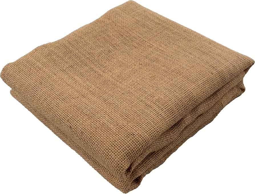 BON Bon 1250-1745 Burlap Grass Sheet 7 X 7 Feet