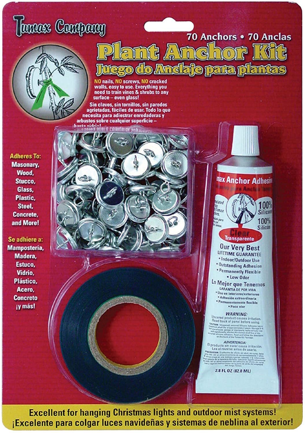 TUMAX Tumax 10001-5 Plant Anchor Kit 70 Anchors
