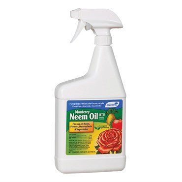 MONTEREY LAWN AND GARDEN Monterey Lawn and Garden MLGNLG6148 Neem Oil Rtu 32 Oz