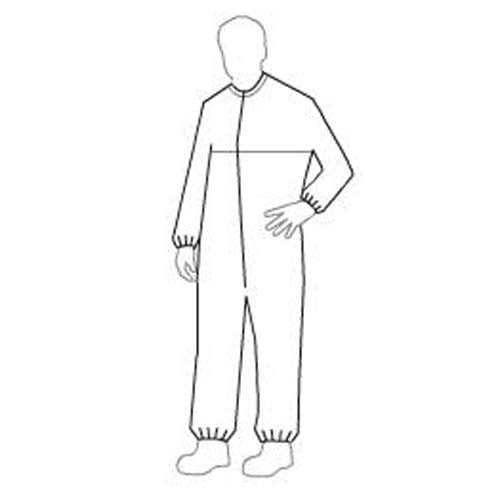 DUPONT IC253BWH2X0025CS COVERALLS & WORKWEAR