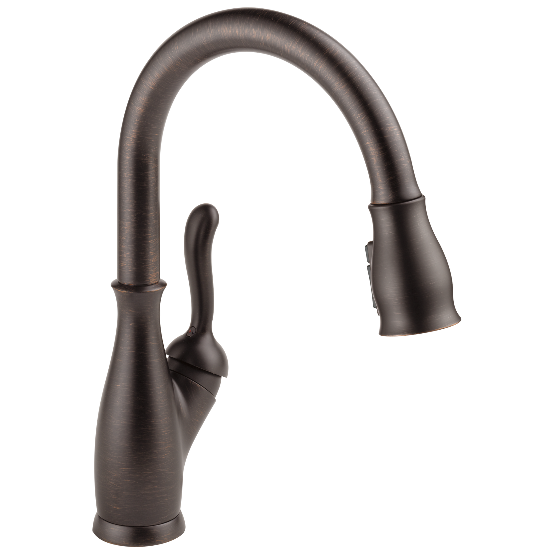DELTA FAUCET Delta Faucet 9178-RB-DST Leland Pull-Down Kitchen Faucet 1.8 GPM 8 Inch Center
