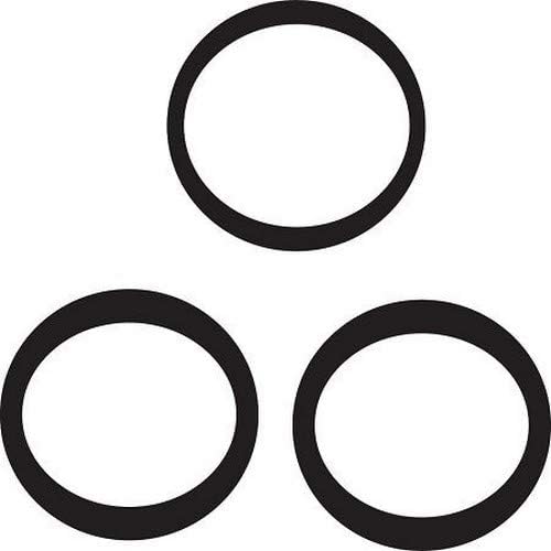 DELTA FAUCET Delta Faucet RP2055 Spout O-Rings Kit 3-Pack