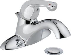 DELTA FAUCET Delta Faucet 520LF-HDF Commercial Single Handle Centerset Bathroom Sink Faucet 4 in. Centerset