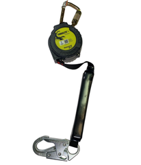 HONEYWELL Honeywell MTL-OHS1-31/9FT Turbolite+ Scorpion Fall Limiter 9 ft L 420 lb Captive Eye Carabiner Locking Snap