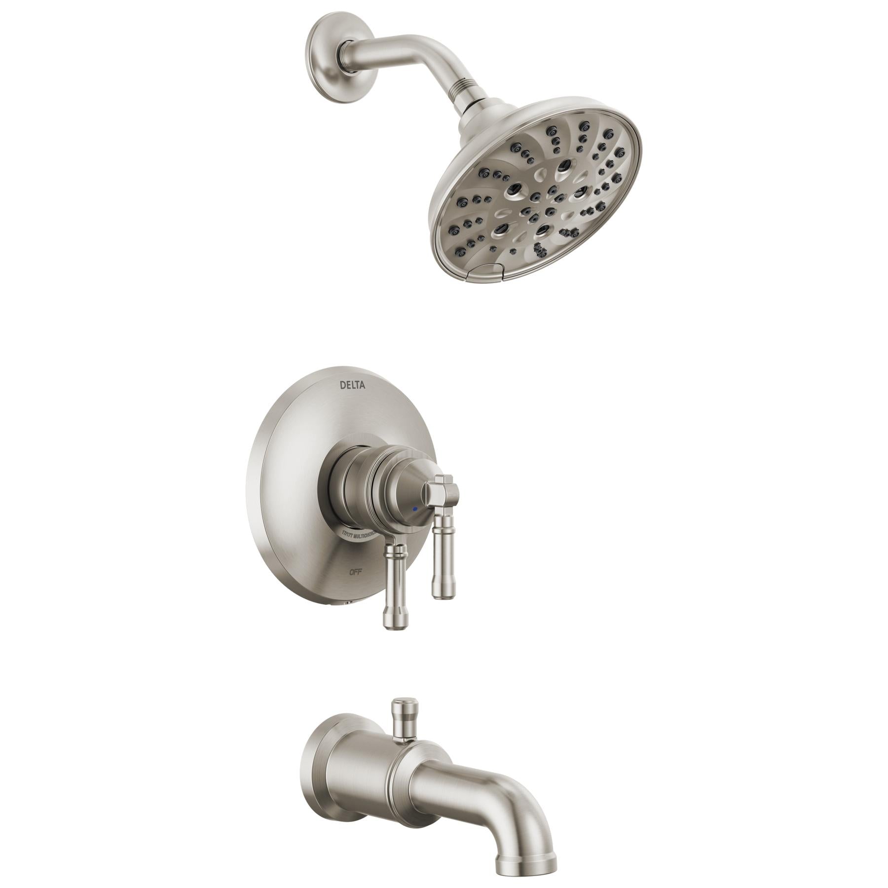 DELTA FAUCET Delta Faucet T17484-SS-PR Broderick Tub and Shower Trim 1.75 gpm 1-Handle