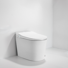 ICERA Icera CS-70.01 iWash Bidet Toilet 1.28 gpf Compact Elongated Skirted