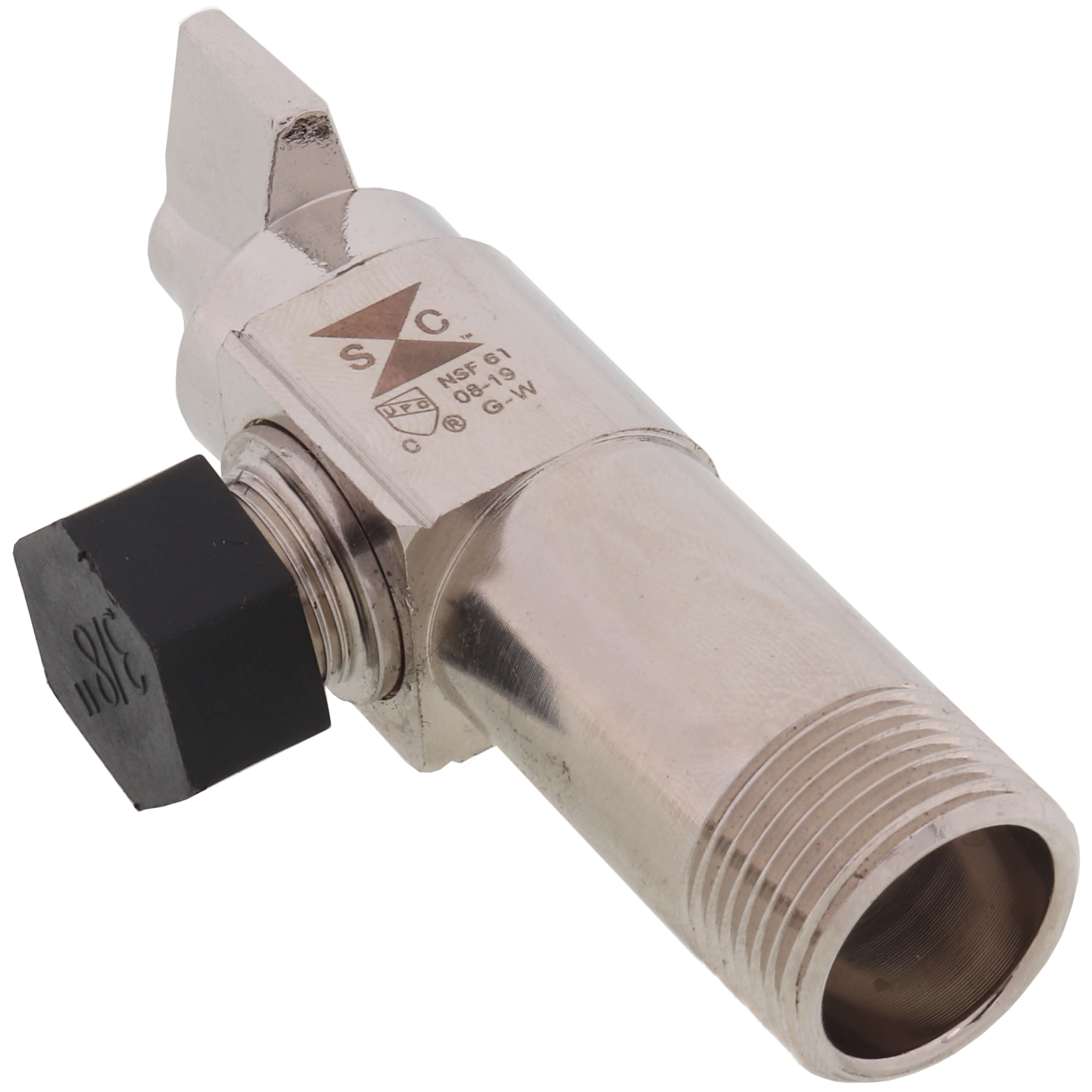 SIOUX CHIEF Sioux Chief 688-G1CE Extended Angle Stop Valve 5/8 OD x 3/8 OD