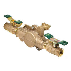 WATTS Watts 0063240 1 inch lead free double check valve backflow preventer assembly, quarter turn shutoff, single top entry, viega propress adaptors