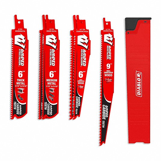DIABLO Diablo DS006SCA AMPED reciprocating blade set 6 pieces