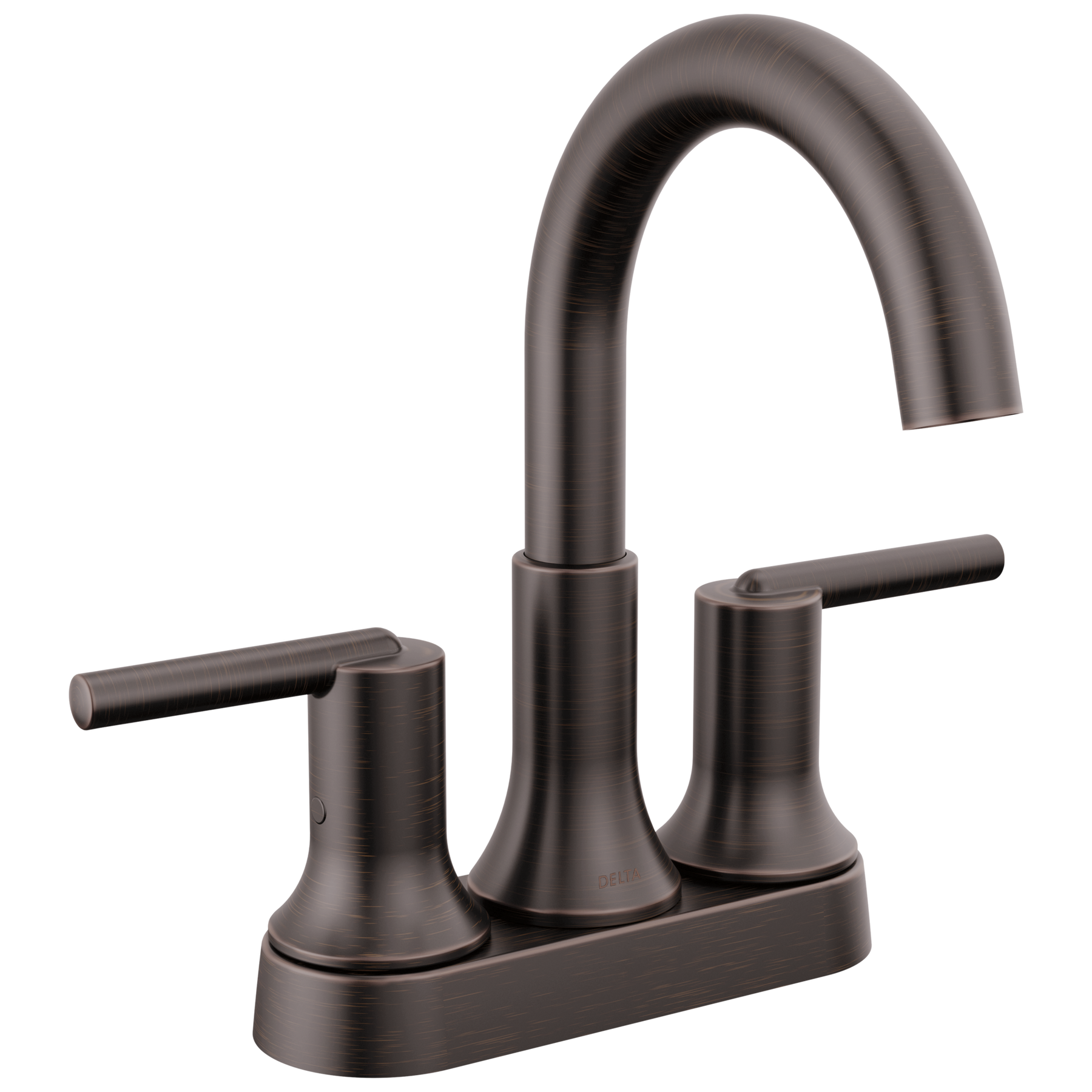 DELTA FAUCET Delta Faucet 2559-RBMPU-DST Trinsic Two Handle Centerset Bathroom Sink Faucet 4 inch Centerset