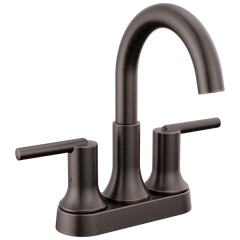 DELTA FAUCET Delta Faucet 2559-RBMPU-DST Trinsic Two Handle Centerset Bathroom Sink Faucet 4 inch Centerset