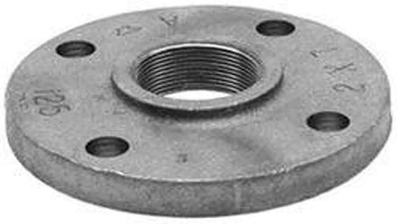 ANVIL Anvil 0308008002 CI 125# Thrd Red Flg 2X7-1/2 inches