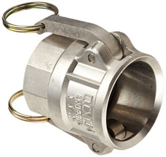 DIXON VALVE & COUPLING Dixon Valve & Coupling 150-D-SS Type D Coupler 250 PSI 1 1/2 Inch