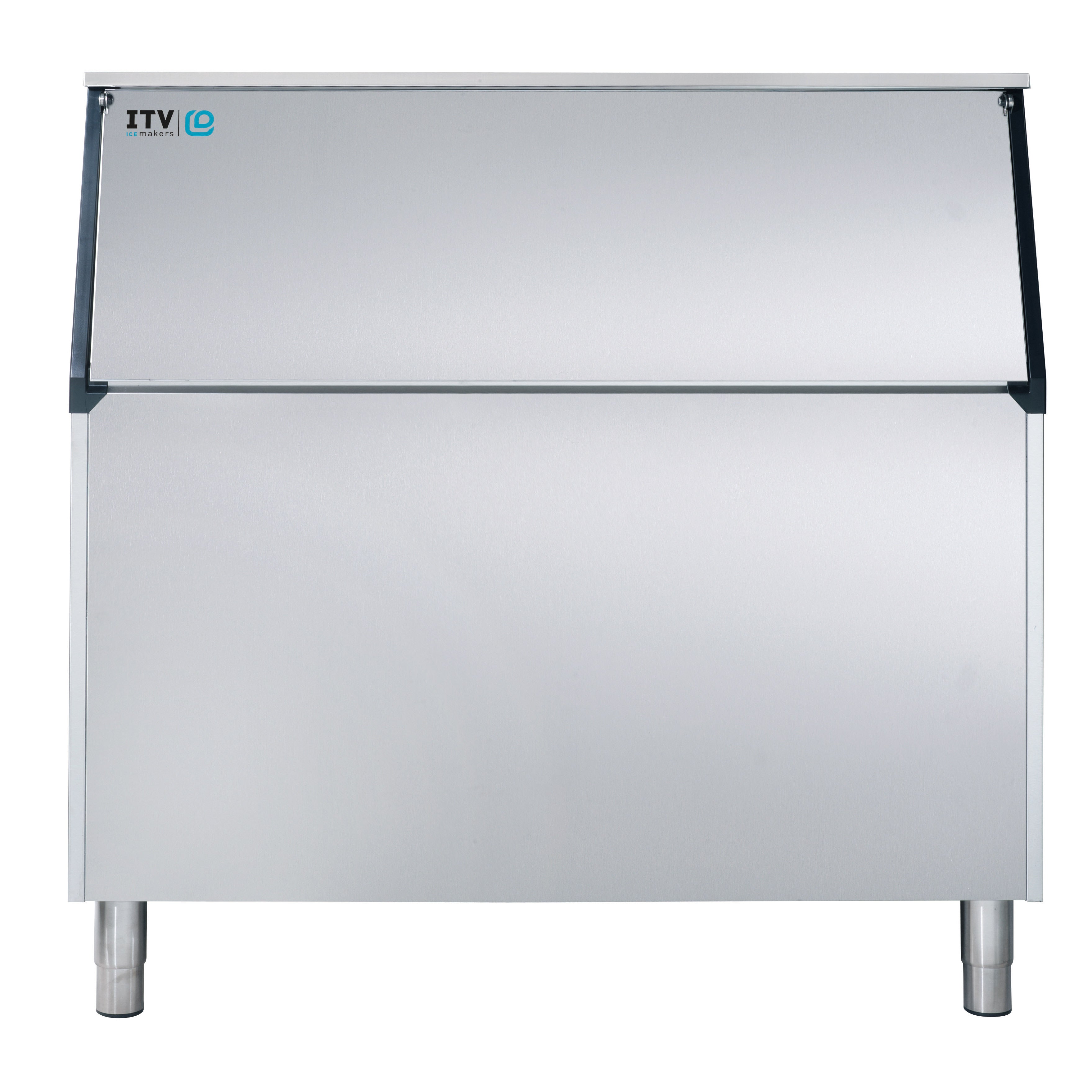 ITV Itv S-900 ice storage bin 48 inches 858 lbs top hinged front door