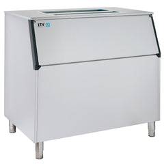 ITV Itv S-900 ice storage bin 48 inches 858 lbs top hinged front door