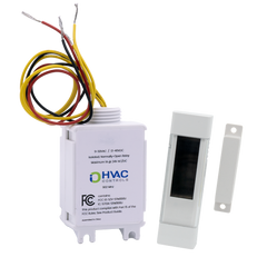 IO HVAC CONTROLS Io Hvac Controls AC-SOS-4 Wireless HVAC Shut Off Switch with Door/Window Sensors 4 Openings