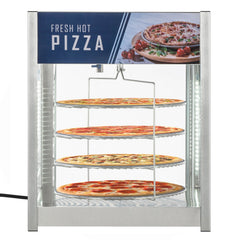 KOOLMORE Koolmore KM-HPD4-18 commercial pizza display warmer 1300w 24 in. for 18 in. pies