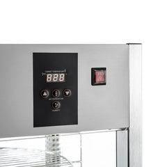 KOOLMORE Koolmore KM-HPD4-18 commercial pizza display warmer 1300w 24 in. for 18 in. pies