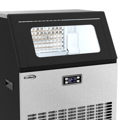 KOOLMORE Koolmore CIM198 Undercounter Ice Maker Machine 198 lbs/24h 22 in. 55 lb Bin