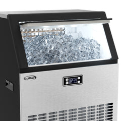 KOOLMORE Koolmore CIM198 Undercounter Ice Maker Machine 198 lbs/24h 22 in. 55 lb Bin