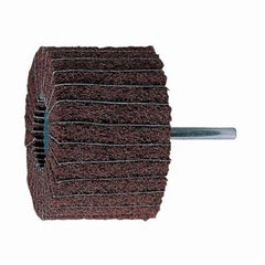 PFERD Pferd 46220 Polinox Mounted Flap Wheel 2 inches x 1-1/4 inches 1/4 inches Shank 100 Grit PNZ Interleaf 10pk