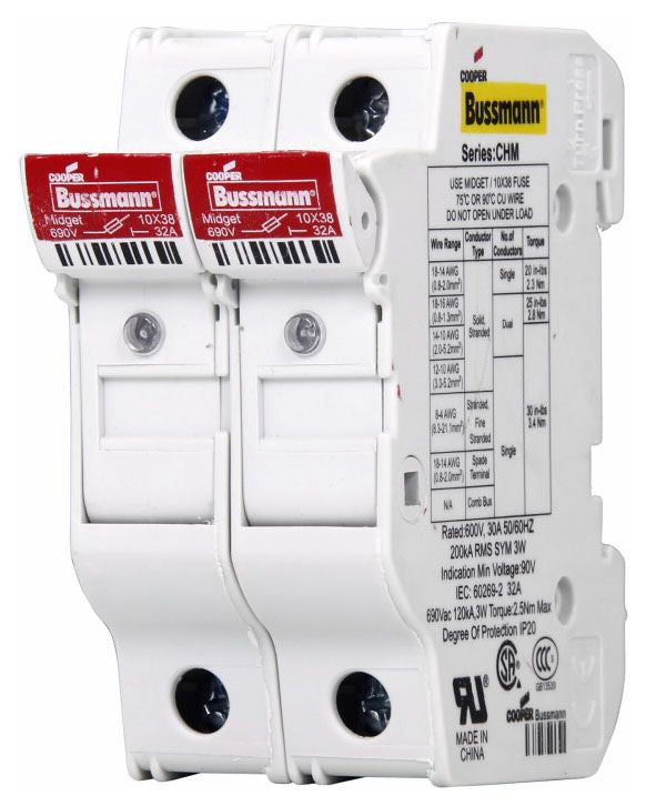 EATON Eaton CHM2DIU CHM Modular Fuse Holder 30 A (10 x 38 mm)